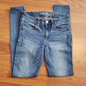 AE super stretch jeggings